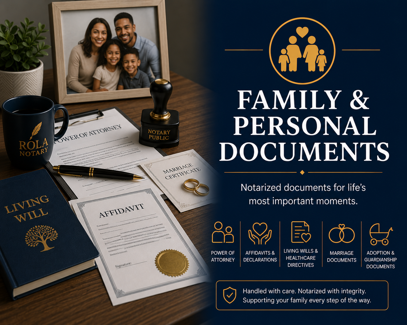 Family & Personal Documents (RON)