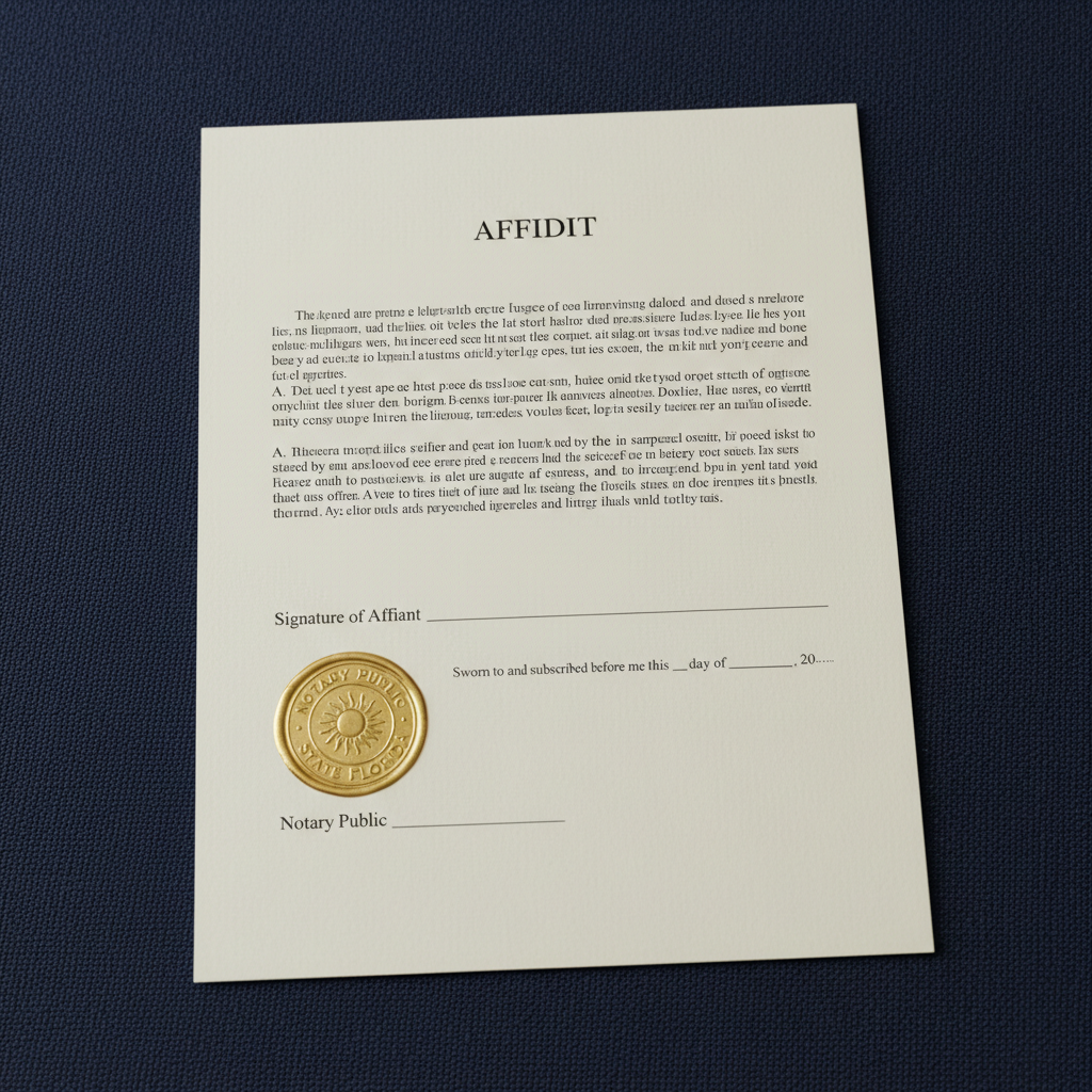 Affidavits (RON)