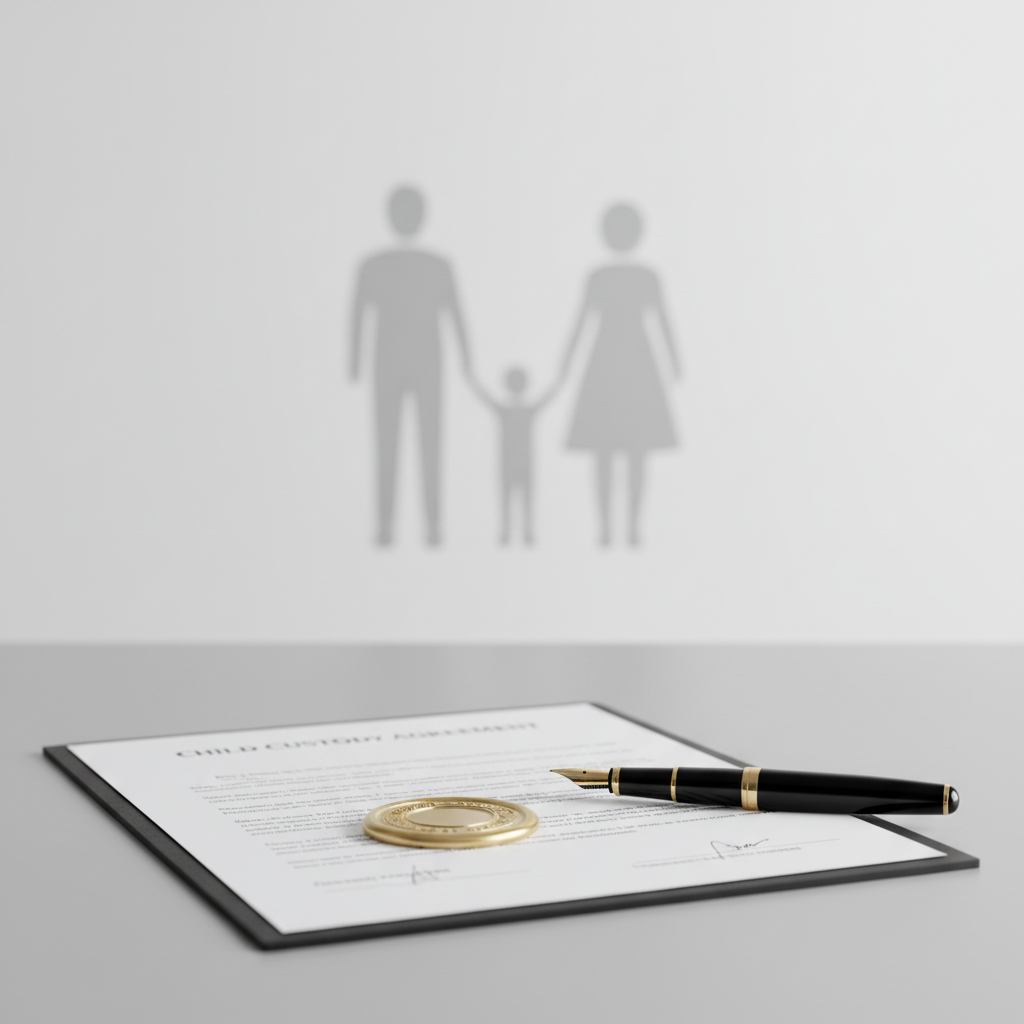 Child Custody Documents Notarization (RON)