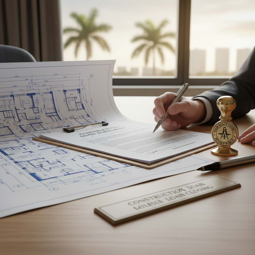 Construction Loan Closing