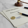 Court Documents Notarization