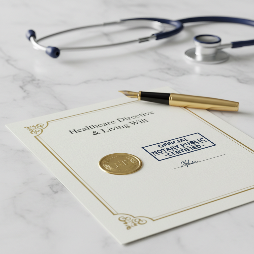 Healthcare Directives Notarization