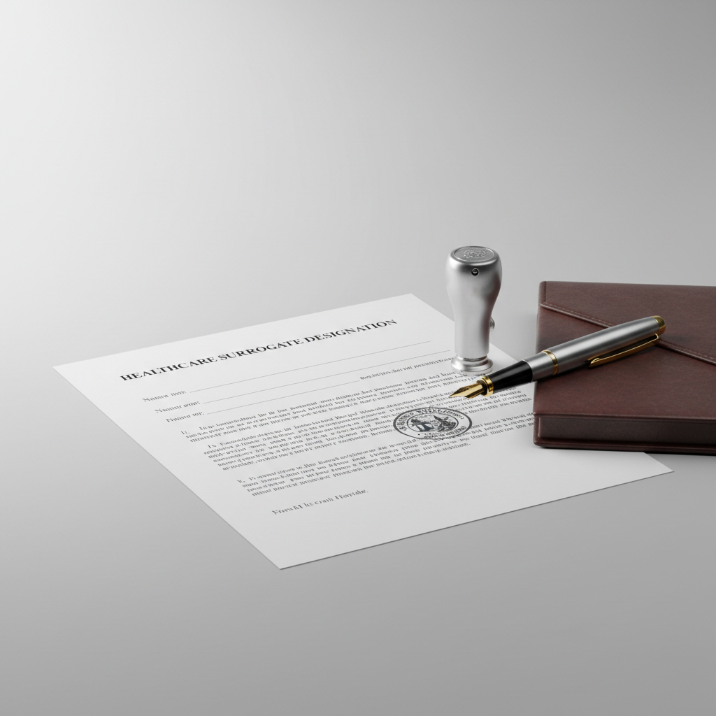 Healthcare Surrogate Designation Notarization