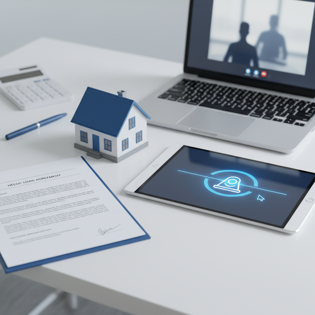HELOC Home Equity Line of Credit Signing - Florida Remote Online Notary
