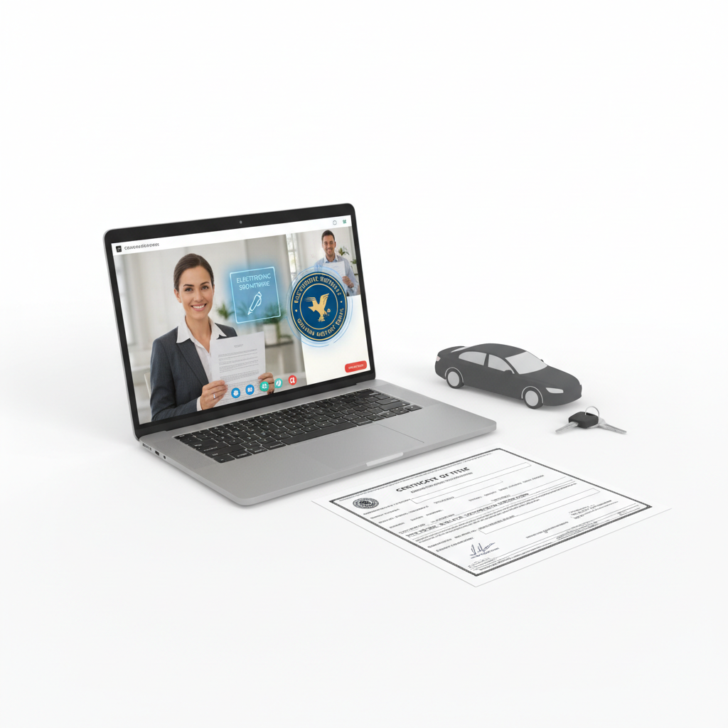 Vehicle Title Transfers Remote Online Notarization - RolaNotary