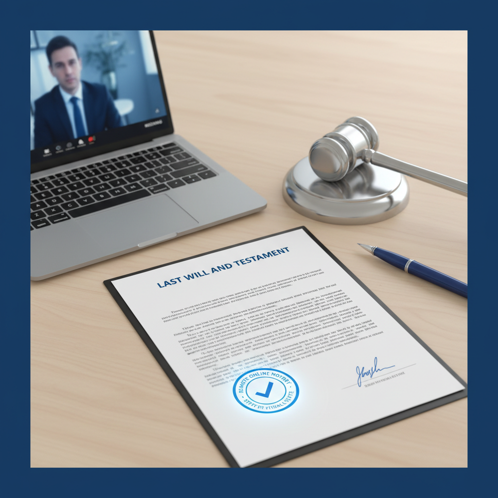 Last Will and Testament Notarization - Florida Remote Online Notary