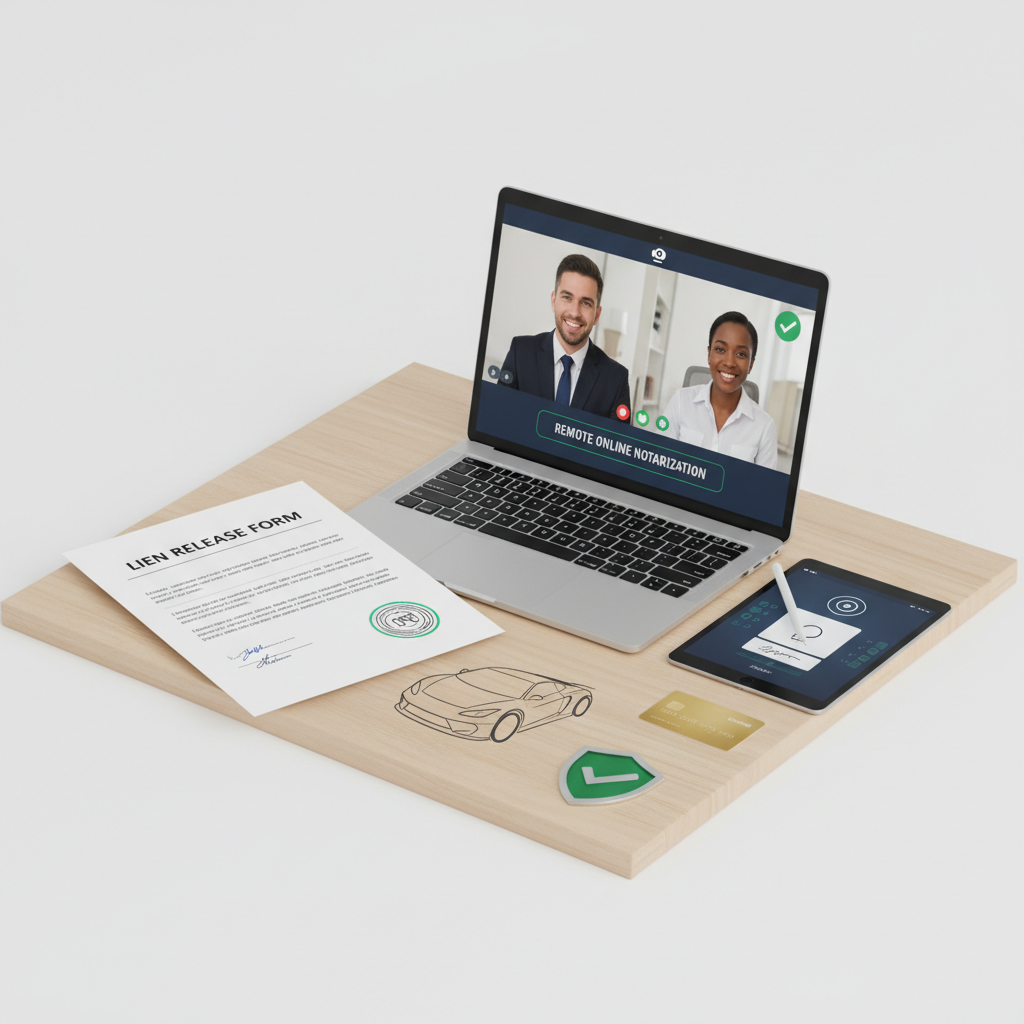 Lien Release Forms Remote Online Notarization - RolaNotary
