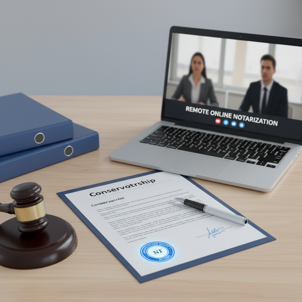 Conservatorship Documents Notarization - Florida Remote Online Notary