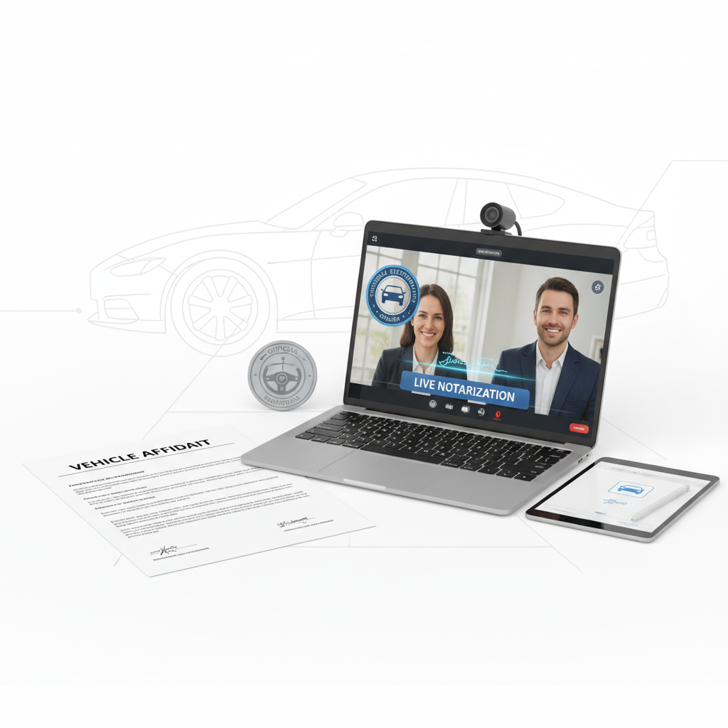 Vehicle Affidavits Remote Online Notarization - RolaNotary