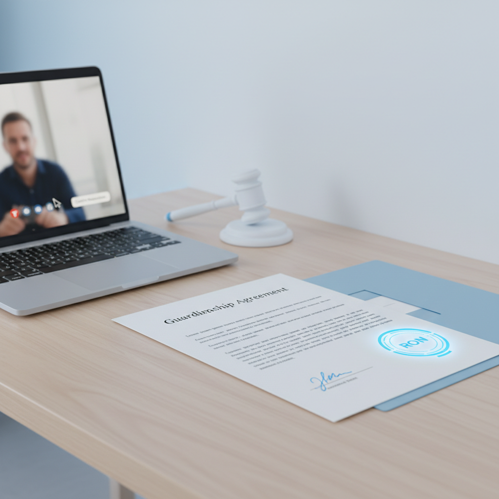Guardianship Documents Notarization - Florida Remote Online Notary