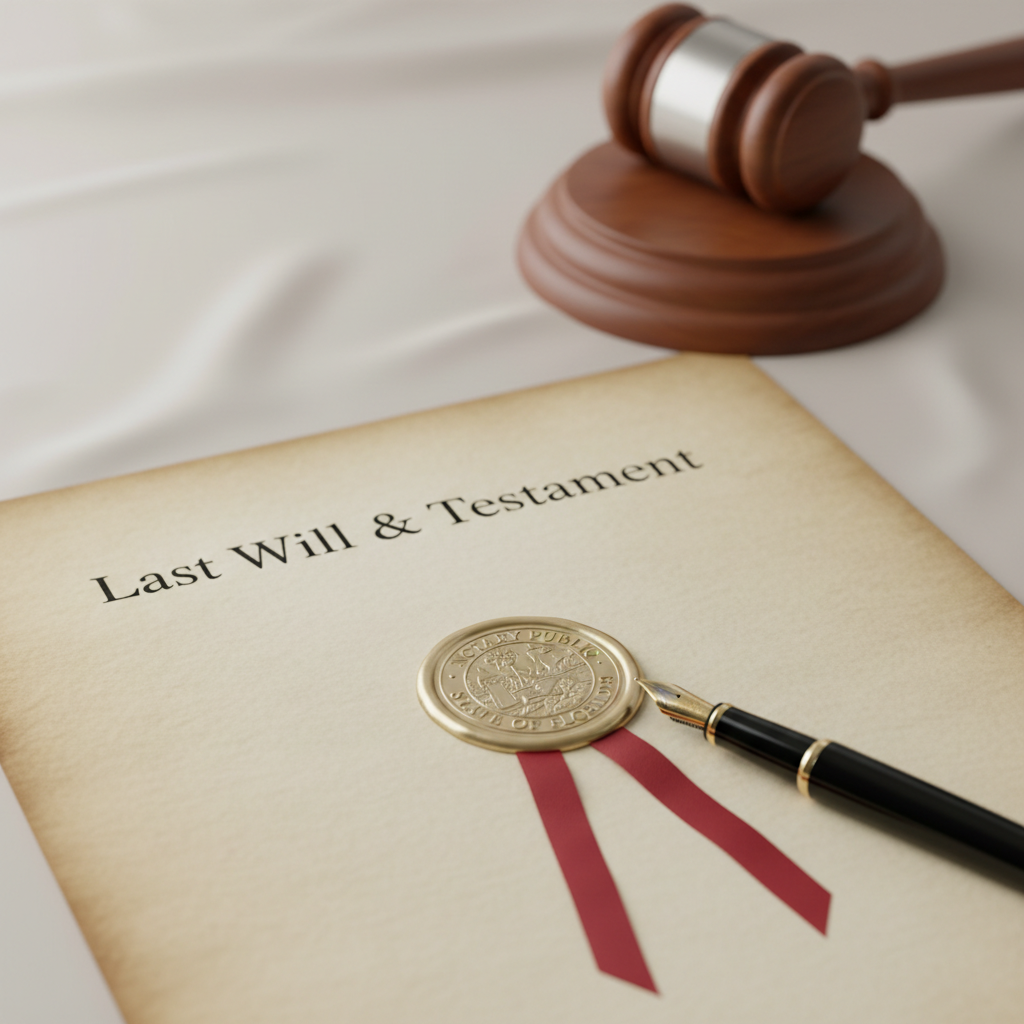 Last Will & Testament Notarization
