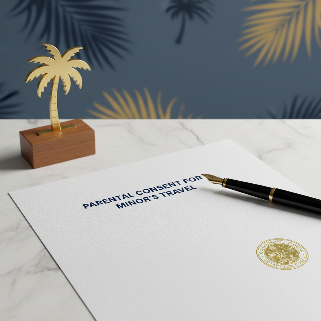 Parental Consent Forms Notarization (RON)