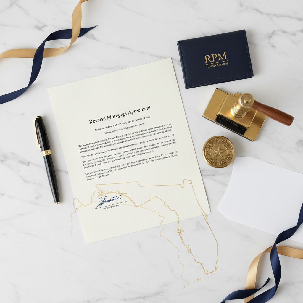 Reverse Mortgage Signing